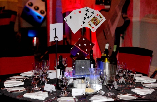 Welcome to Vegas theme night'